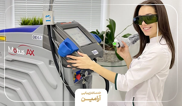 دستگاه لیزر دکا موتوس