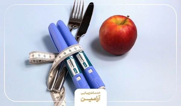 تصویری از آمپول لاغری اوزمپیک
